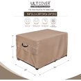 thumbnail image 2 of YANTONG Patio Deck Box Storage Bench Cover - Waterproof Outdoor Rectangular Fire Pit Table Cover 54 x 28 inch, 2 of 5