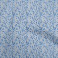 thumbnail image 1 of oneOone Cotton Cambric Light Gray Fabric Florals Craft Projects Decor Fabric Printed By The Yard 56 Inch Wide, 1 of 4
