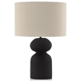 thumbnail image 1 of Bouclair Black Ceramic Table Lamp, 1 of 10