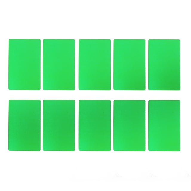 Name Card, Abrasion Resistant Waterproof Engraving Visiting Card Portable For Company Black,Blue,Red,Rose Gold,Green