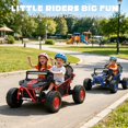 iYofe 36V Electric Ride on Car for Big Kids, 2 Seater Powered Ride on ...