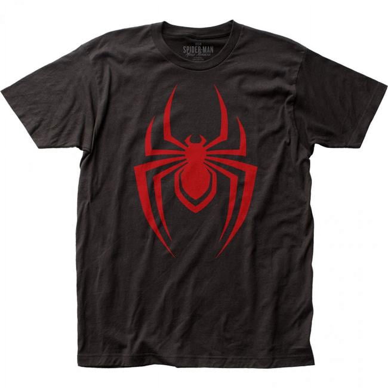 Marvel Comics Ultimate Spider-Man Miles Morales Symbol T-Shirt-Medium