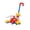 red, variant on Bunblic Cartoon Airplane Toy Trolley Balance Toy Lobster Develops Motor Skills Hand Push Toy Trolley Pushing Plane for Kids Babies , red