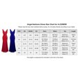 thumbnail image 3 of Angel-fashions Women's V Neck Lace Split Ruffled Beading Sheath Wedding Dress, 3 of 7