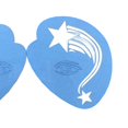 thumbnail image 5 of simhoa 1 Set Face Painting Stencils Reusable Facial Makeup Templates Fesetival 04, 5 of 5
