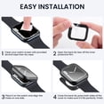 thumbnail image 5 of KOMI Waterproof (2 in 1) for Apple Watch Screen Protector Case, Series 9 8 7, 45mm, 5 of 5