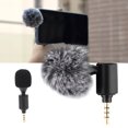 thumbnail image 4 of 3.5mm Plug-Play Microphone For Mobile Phones, Mini 3.5mm Plug And Play Cardioid Microphone Plug And Play Mic For Camcorders Mini 3.5mm Microphone  For Cameras, 4 of 8