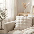 thumbnail image 5 of Anko White Wave Cushion, 5 of 5