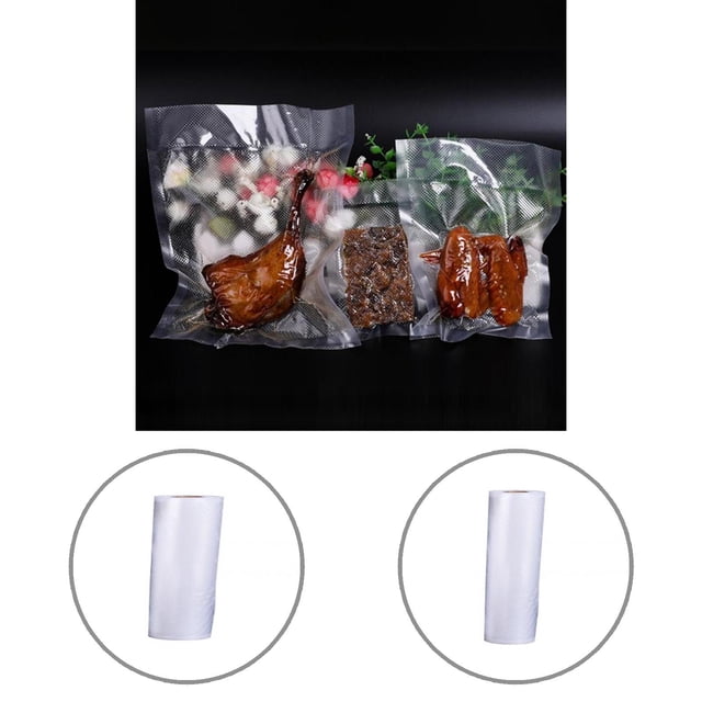 1 Roll Food Sealer Bags BPA Free Fresh Keeping Multi-pack Vacuum Food Saver Sealer Bags for Kitchen