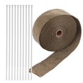 thumbnail image 2 of ATTOE Motorcycles Exhaust Pipe Wrap Tape Heat Insulation Protective Roll Tape-081403, 2 of 5