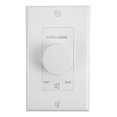 thumbnail image 4 of Rockville VOL70100 White 100 Watt 70v Wall Volume Control Zone Controller Box, 4 of 4