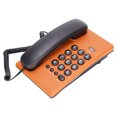 thumbnail image 4 of Corded Telephone, Last Number  Multi Functional Landline Mute Function Battery Free With Dual Magnetic Handset For Home For Office Red,Pink,Blue,Orange,Rose Red, 4 of 8