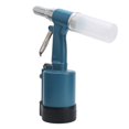 thumbnail image 1 of Pneumatic Pop Rivet Gun, Aluminum Shell 3 Jaw Hydraulic Structure Strong Nail Pulling Force Easy Installation Air Rivet Gun  for Industrial Use for Steel Rivets American Style, 1 of 7