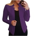 thumbnail image 2 of Qertyioot Nouveau Cardigan Décontracté Tendance à Manches Longues pour Femmes, 2 of 5