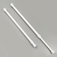 thumbnail image 3 of AMERTEER Adjustable Curtain Rod Metal Extendable Shower Curtain Rod Telescopic Poles Bathroom Household Hanger Rods Wardrobe Organizer, 3 of 5