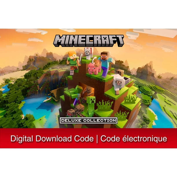 Minecraft Deluxe Collection - Nintendo Switch [Digital Code