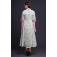 thumbnail image 3 of Bimba Robe à Manches Roulées pour Femmes à Imprimé Floral, Col Mandarin, Chemise Boutonnée - Xxx-Grand, 3 of 5
