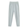 thumbnail image 1 of AherBiu Pantalon de Golf pour Femmes Taille Haute Extensible Séchage Rapide Léger Pantalon de Randonnée et de Course en Plein Air avec Poches Zippées, 1 of 5