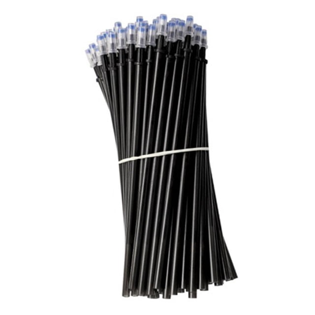 GUOOL 20pcs Gel Ink Pen Refills Disappearing Cloth Marker Refills Erasable Pen Writing Black