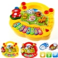 thumbnail image 1 of SHUWND Jouet Éducatif Sonore Piano Ferme d'Animaux Musicale pour Enfants, 1 of 8