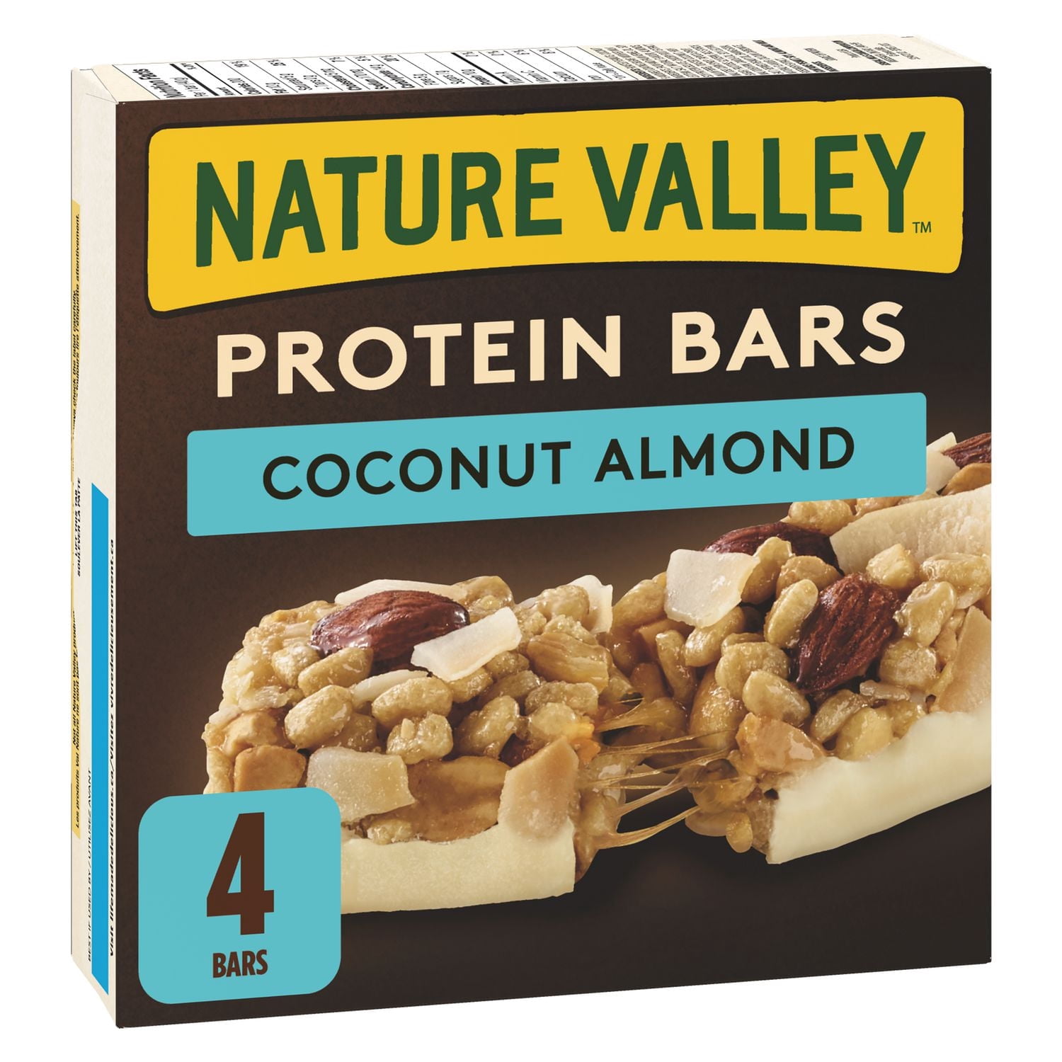 Nature Valley Barres Protéinées Noix de Coco et Amandes