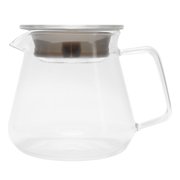 Glass Coffee Pot,Glass Coffee Kettle, Non-Slip Bottom Glass Coffee Maker, For Home Office 300ml