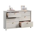 thumbnail image 4 of Bowery Hill 6-Drawer Engineered Wood Dresser in Glacier Oak Finish, 4 of 11