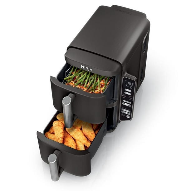 Ninja DoubleStack 2-Basket Air Fryer, Meet the Ninja® DoubleStack™ 2-Basket Air Fryer Open Box