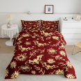 thumbnail image 1 of Erosebridal Sugar Gothic Bedding Full Comforter Set, Kawaii Bat Down Comforter, Happy Halloween Decor, Reversible 3 Pieces, 1 of 8