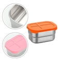 thumbnail image 4 of Boovnll Food Storage Containers with Lids, 304 Stainless Steel Crispers Bento for Dipping Dishs 230Ml, Kitchen Storage, Food Storage Containers, Food Containers with Lids, 4 of 5