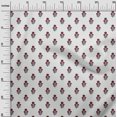 thumbnail image 2 of oneOone Cotton Poplin Fabric Leaves & Floral Block Decor Fabric Printed BTY 42 Inch Wide, 2 of 5