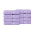 thumbnail image 3 of Mainstays Basics 8pk Washcloth Set, Purple, 3 of 5