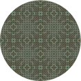 thumbnail image 1 of Ahgly Company Tapis d'Intérieur Lavables en Machine, Carrés Transitionnels Vert Kaki, Carrés de 3', 1 of 7