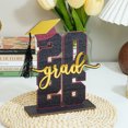 thumbnail image 1 of 2026 Graduation Season Wooden Tabletop Holiday Decorative Ornament Graduation Season Gift, 1 of 7