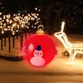 thumbnail image 3 of Leutsin Christmas Decorations Outdoor Indoor,Christmas Decorations For Home,60CM Outdoor Christmas Inflatable Decorated Ball Giant Christmas Inflatable Ball Christmas Tree Decorations with Lamp, 3 of 6