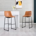 thumbnail image 2 of Tabouret de bar marron Heavenly Collection pour salle à manger, 2 of 7