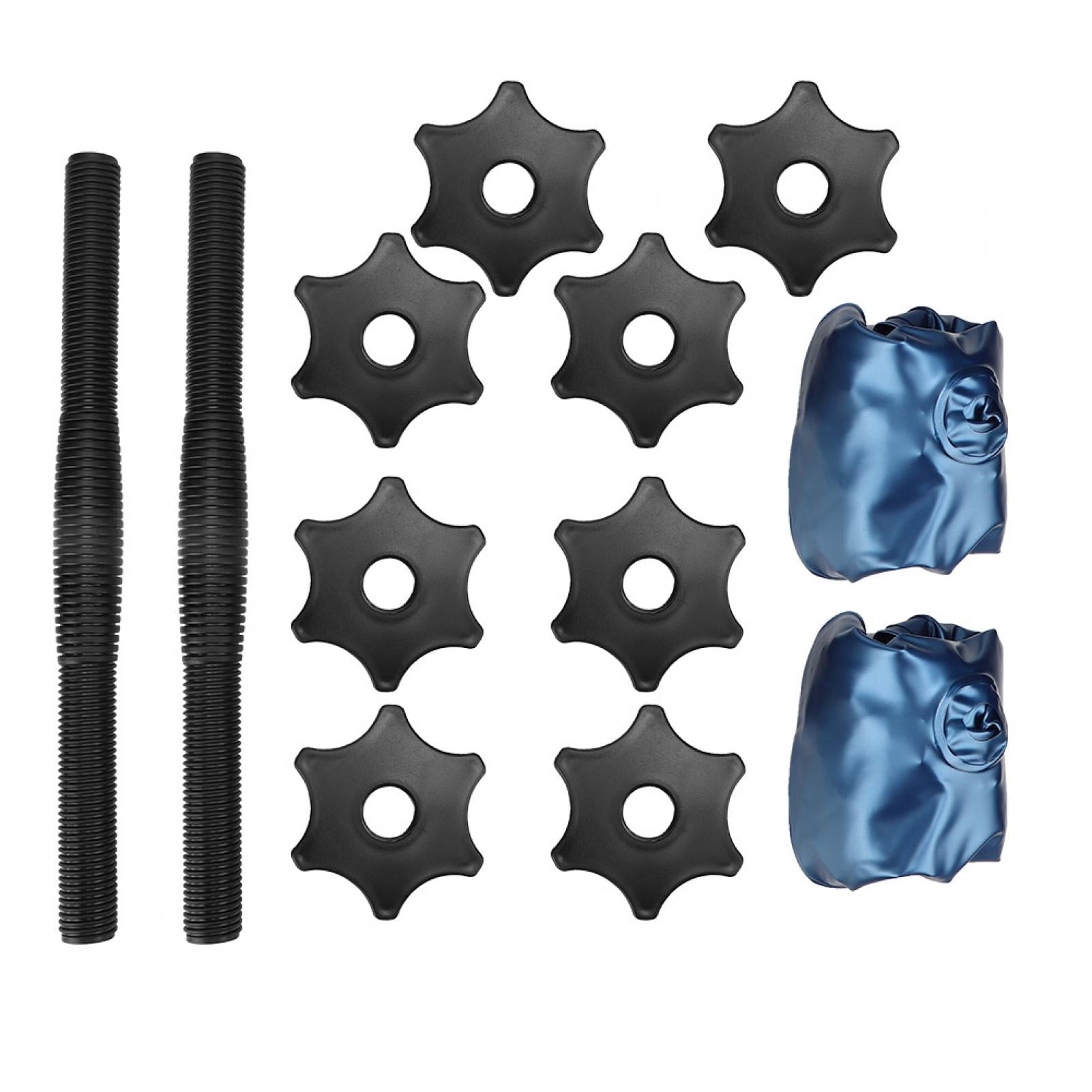 Compact Fitness Dumbbell, Lightweight Water Filled Dumbbell, Travel For Women Men Home Blue 8-10KG  Dumbbell