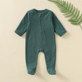 thumbnail image 1 of Cowsor Pyjama une-Pièce pour Bébé en Coton Biologique Nouveau-Né Doux à Glissière, 1 of 3