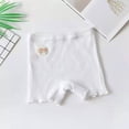 thumbnail image 1 of MKOSPLRT Ribbit Knit Shorts for Toddler Girl High Waist Stretch Shorts Basic Solid Color Summer Shorts Cute Lettuce Leggings for 2-10Y, 1 of 5