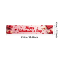 thumbnail image 3 of Valentine's Day Party Decoration Banner Heart Design Backdrop Event Photo Props Love Celebration Romance Gift Box Background, 3 of 4