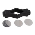 thumbnail image 3 of Washer Door Prop, Strong Magnet Front Load Washer Door Prop Keep Ventilation Free Punch Mouth Shape  For Cylinder Washing Machine Black, 3 of 8