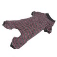 thumbnail image 3 of Pyjama Rayé de Chien, Pyjama de Chien Pull Design Polyester Confortable à la Mode 4 Jambes pour la Maison XS, S, M, L, XL, 3 of 8