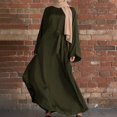 thumbnail image 4 of Abaya Longue pour Femmes, Robe Longue Musulmane, Kaftan Vintage Imprimé Floral, Maxi Islamique, Robes pour Femmes, 4 of 5