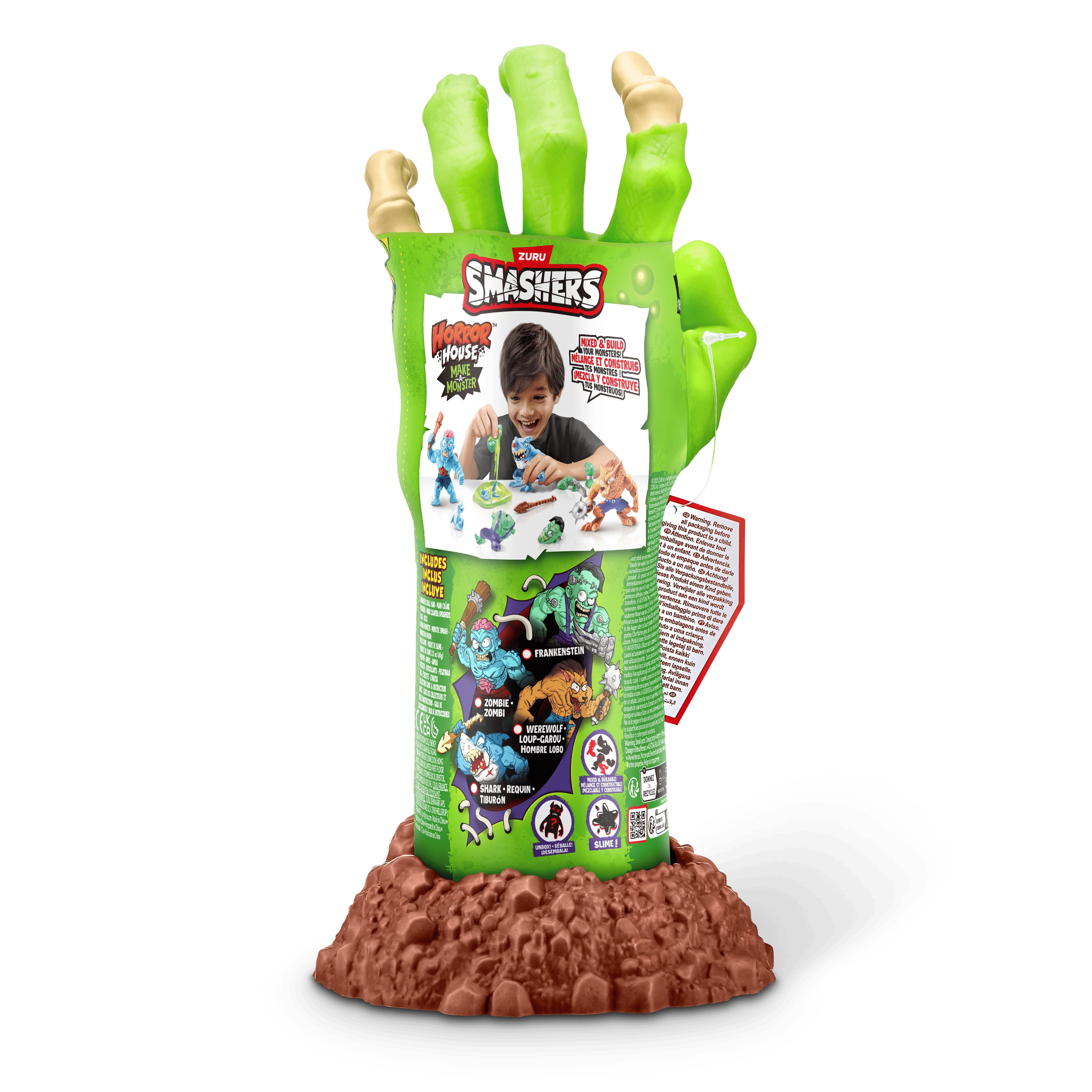 Smashers Horror House Dissect by ZURU, Smashable Toy for Boys