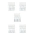 thumbnail image 3 of Wweixi Eye Face Gems Rhinestone Stickers Beads No Glue Eyebrow Rainbow Makeup Jewelry Accessory DIY Decorations Wedding White 5Set, 3 of 6