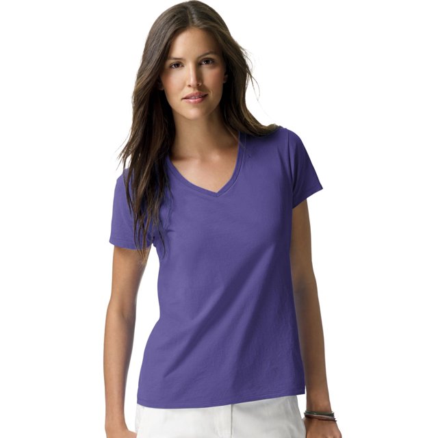 Hanes Women's Nano-T V-Neck T-Shirt