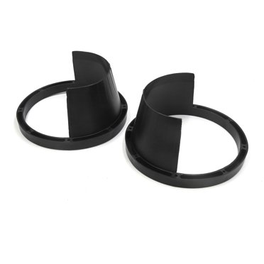 Unique Bargains 2 Pcs Plastic 6.5inch Car Audio Woofer Speaker Water Resistant Cover Protector