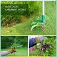 thumbnail image 4 of Plant Root Remover, 3 Claws Stand up Weed Puller, Weed Puller Tool with Long Handle, Detachable Weed Puller, 4 of 7