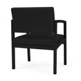 thumbnail image 5 of Lenox Fauteuil d'Appoint Surdimensionné en Acier pour Réception / Acier Noir / Noir, 5 of 5