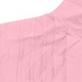 thumbnail image 3 of fheaev Button Down Shirts For Womens Dress Shirts Roll Up Short Sleeve Collared Blouses Lapel Neck Work Office Business Button Shirt Tunic Textured Top With Pockets, 3 of 8